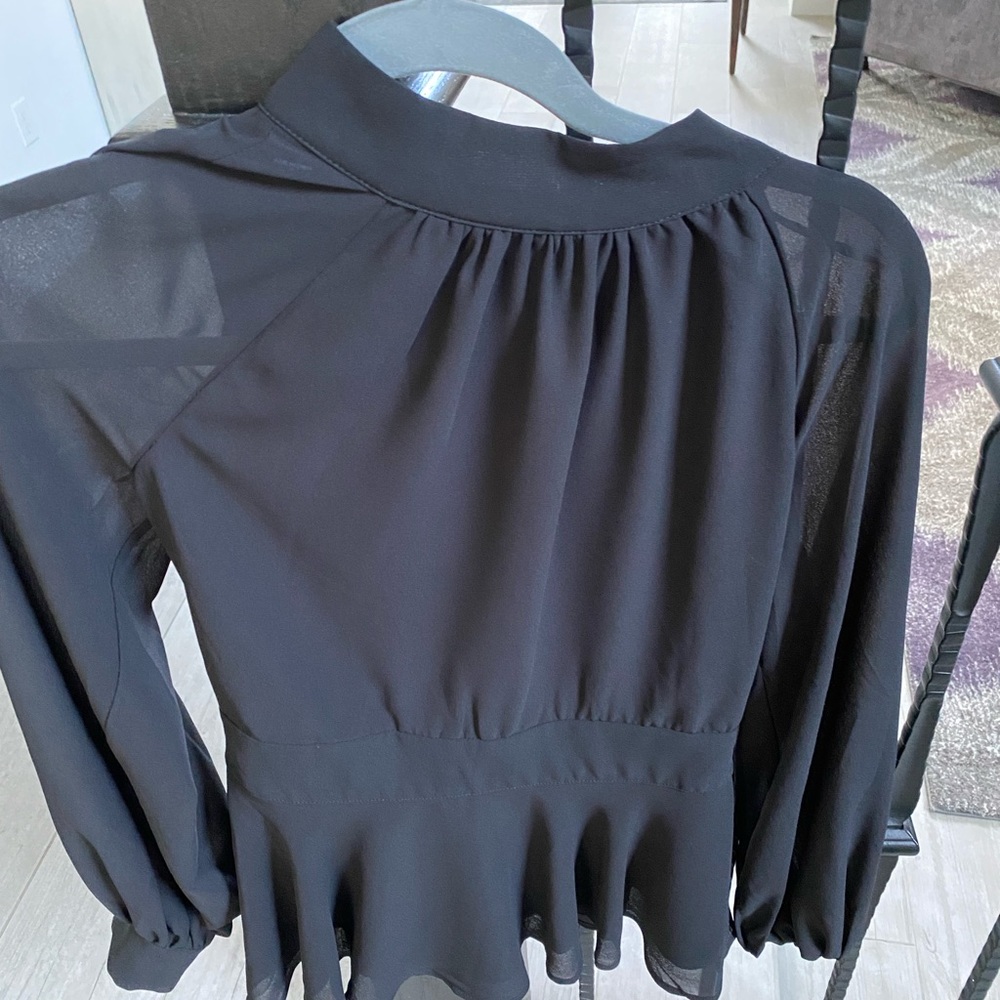 Bebe Backless shirt